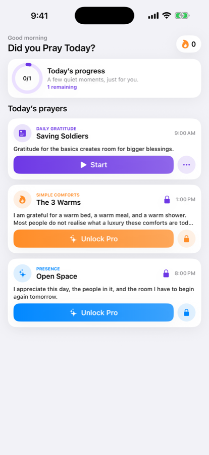 Pray Today screenshot 1